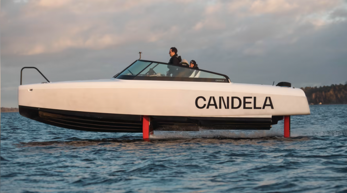 Flygande elbåt från Candela