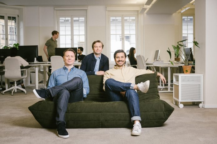 Anyfins grundare: Sven Perkmann, Filip Polhem och Mikael Hussain