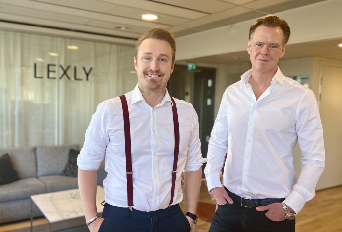 Erik Nordenborg Country Manager, Lexly Norge & Magnus Stein, VD, Lexly