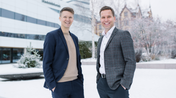 Marcus Olsson, VD på Fort Knox och Niklöas Jansson VD på Disruptive Ventures