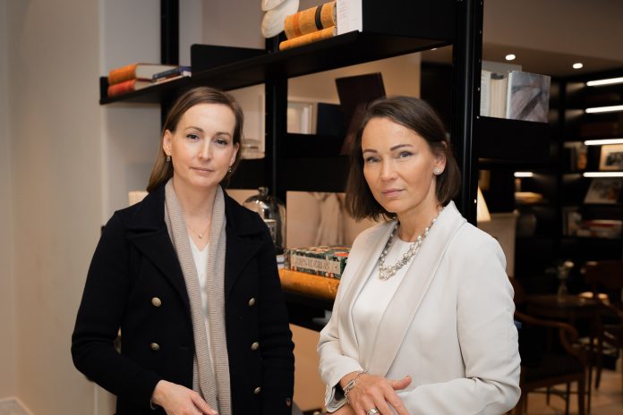 Julia Haglind och Ann Grevelius