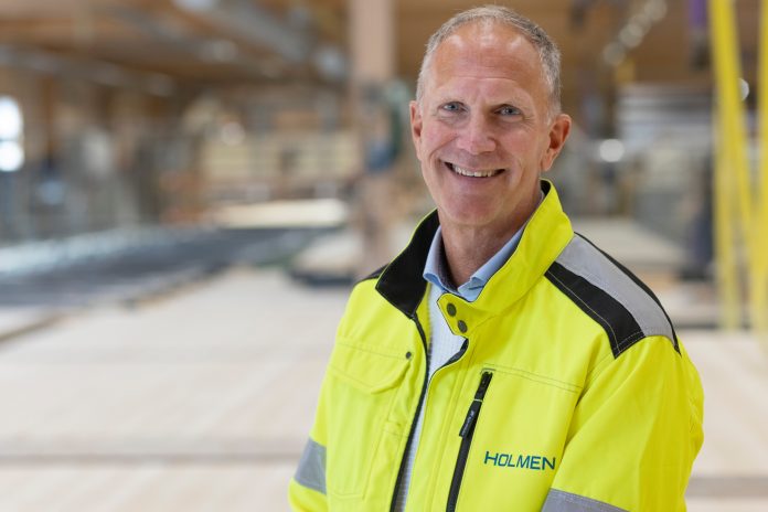 Olov Martinson, platschef Bygdsiljums Sågverk