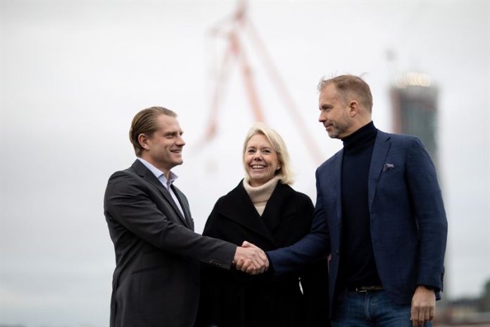 Victor Örn, Pegroco med Chemgroups Hanna Björklund och Pär Björklund