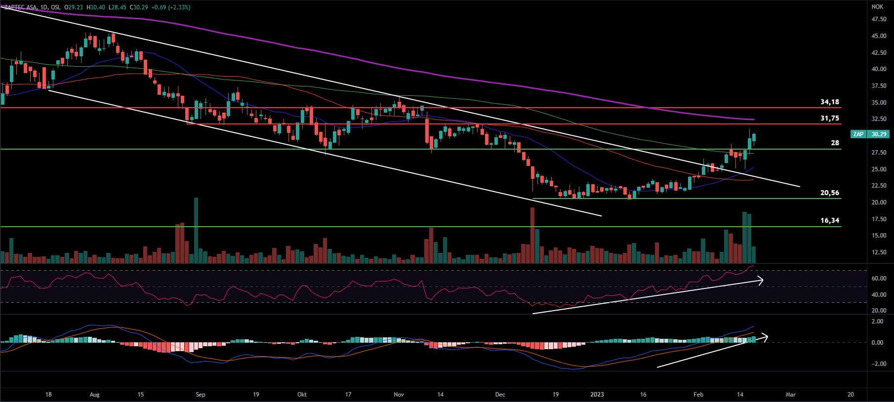 Zaptec, Daily