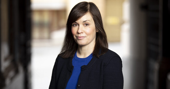 Linda Haraké, hållbarhetsexpert på Handelsbanken