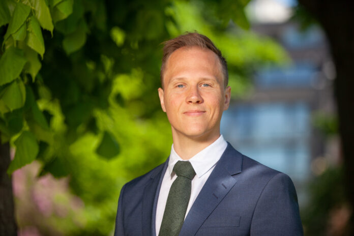 André Nilsson, bostadspolitisk expert, Mäklarsamfundet.