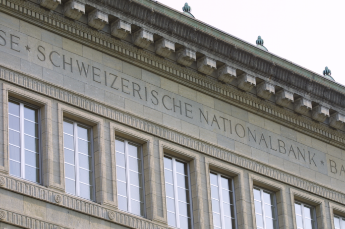 SNB:s huvudkontor i Zürich. Foto: SNB