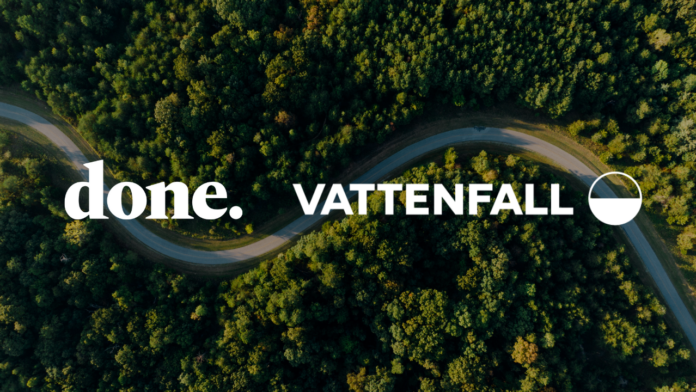 Tech-startupen Done knyter avtal med Vattenfall InCharge – ska lösa utbyggnaden av laddinfrastruktur för fordonsladdning