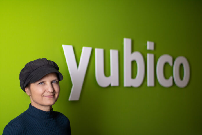 Stina Ehrensvärd, medgrundare av Yubico. Foto: Yubico