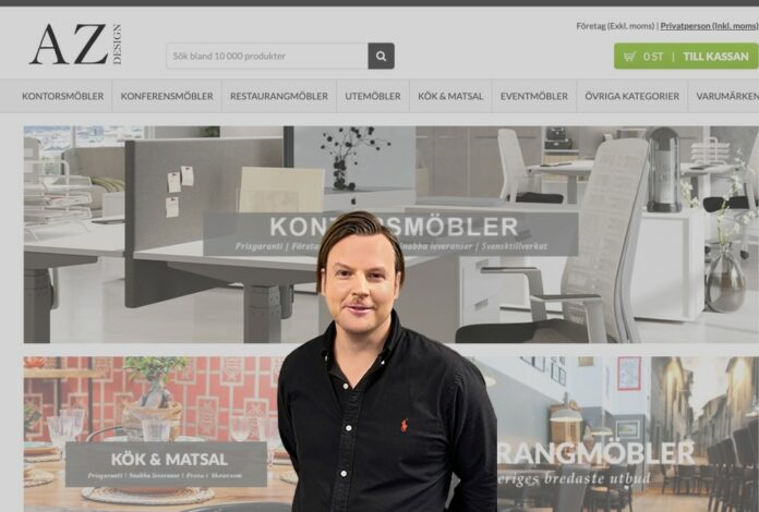 Andreas Zwahlen, VD och grundare av Azdesign