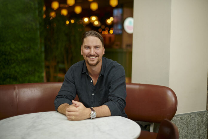 Johan Hägglund, vd och grundare för Tioex. Fotograf: Nadja Endler