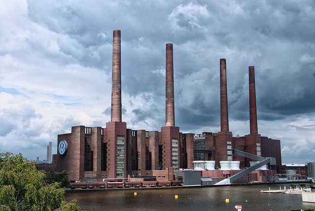 Volkswagen fabrik Tyskland
