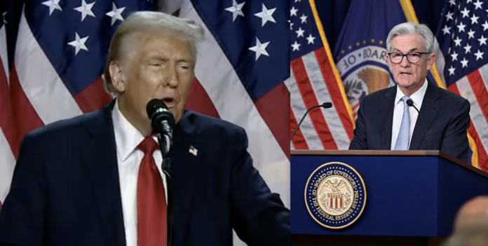 Trump kräver räntesänkning